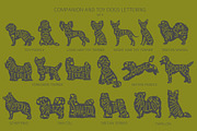 Companion and Toy Dogs Silhouettes, an Animal Illustration by pet design shop (Thumbnail 10 of 15)