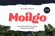 Moilgo - Beautiful Bold Font, a Serif Font by Fype Co. (Thumbnail 1 of 8)