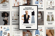 20 Fashion Email Canva Template, an Email Template by Amaré Creative (Thumbnail 6 of 7)