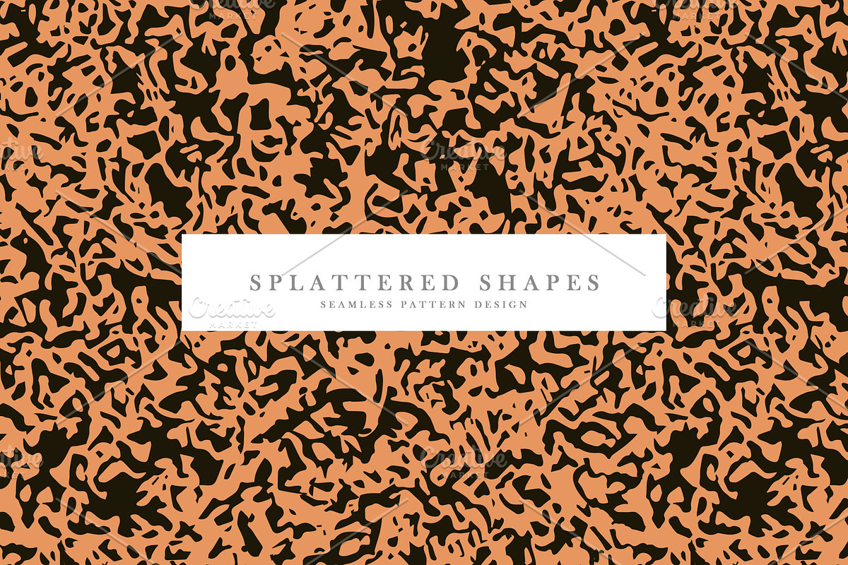 Splattered Shapes, a Pattern Graphic by Nadezda (Photo 1 of 3)