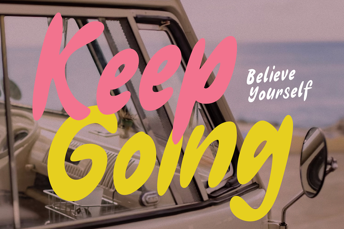 Mileka - Handmade Brush Script, a Font by Lettermine (Photo 9 of 10)