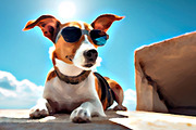 Animal Watercolor Paint Photo Effect, an Action Add-On by Photoshop Action (Thumbnail 6 of 9)
