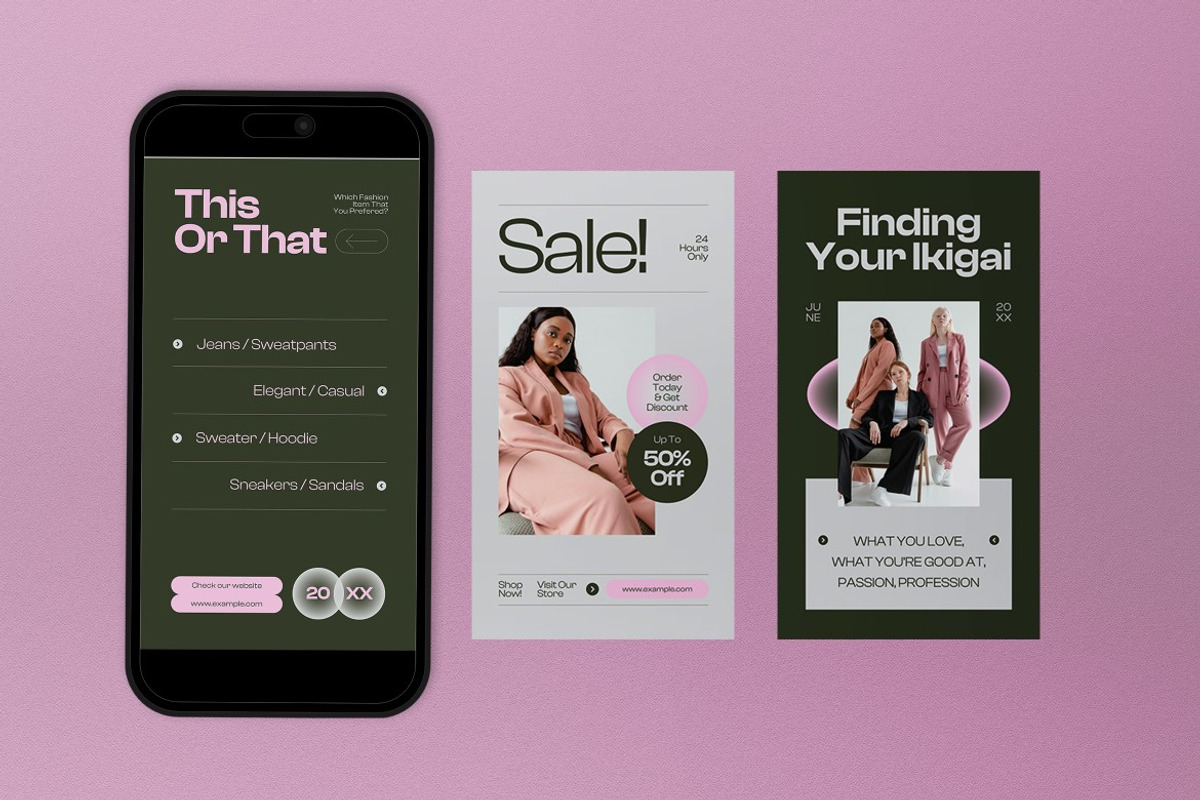 Branding Coach Instagram Set preview 3