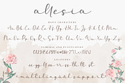 Allesia, a Script Font by AEN Creative Studio (Thumbnail 10 of 12)