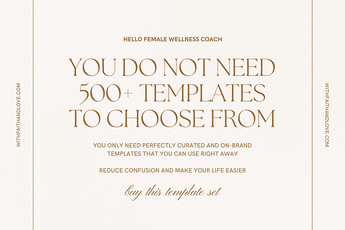 100 Yoga Wellness Instagram Bundle, a Social Media Template by With Faith & Love (Photo 4 of 15)