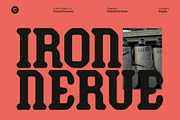 CS Bedford Drawn, a Slab Serif Font by Craft Supply Co. (Thumbnail 6 of 8)