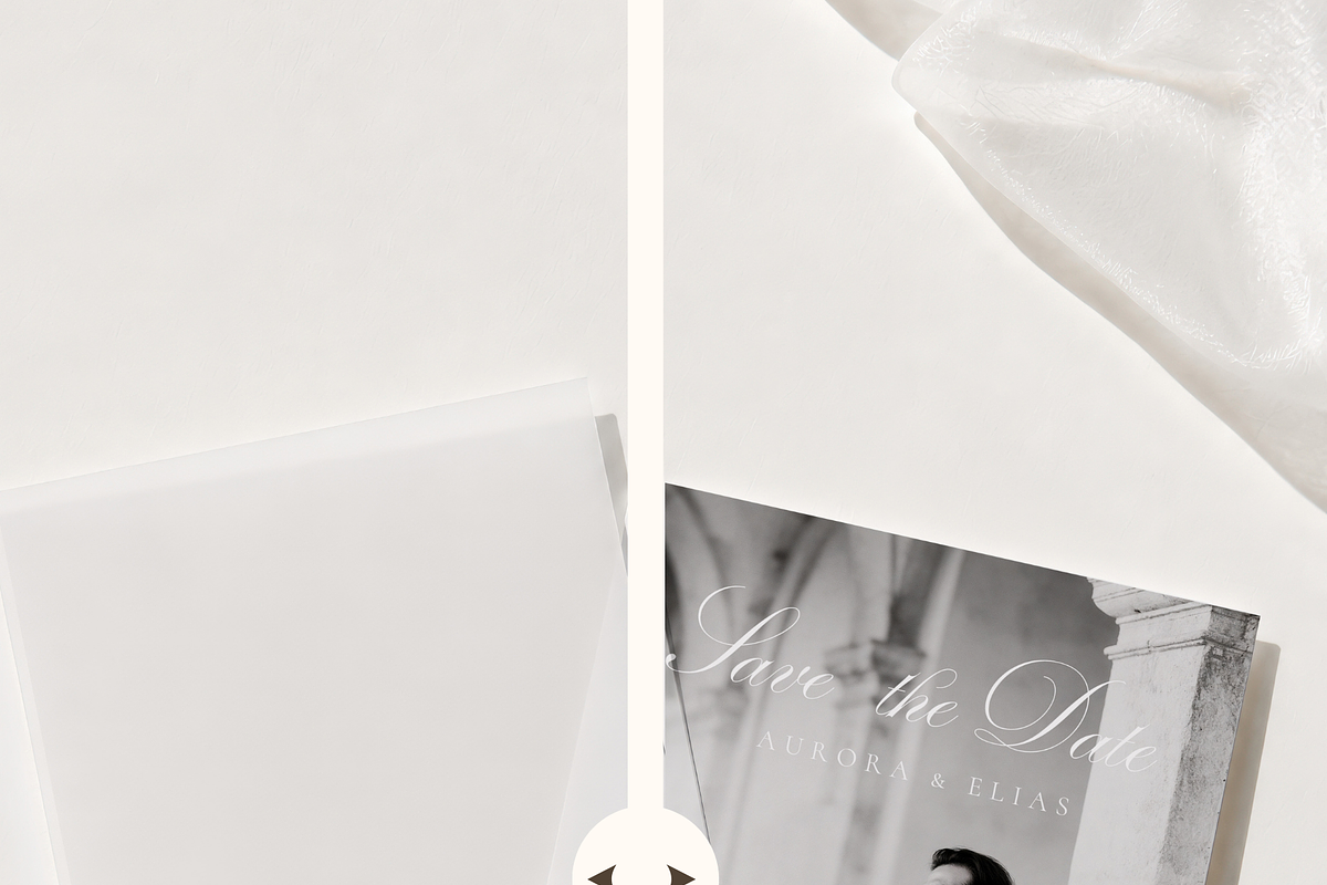 5x7 Wedding Invitation Vellum Mockup, an Advertising Mockup by Serenefeeling (Photo 4 of 6)