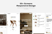 Furniture Website UI Kit, an UI Kit Template by Creative Perspective (Thumbnail 6 of 7)