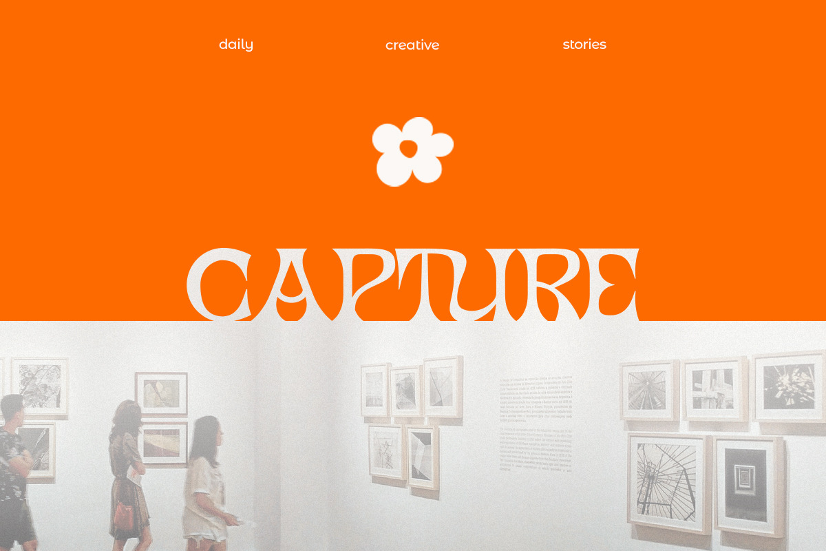 Dept | Display typeface, a Sans Serif Font by ClevUs (Photo 3 of 12)
