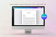 Letterhead, a Stationery Template by DesignDevisers (Thumbnail 8 of 9)