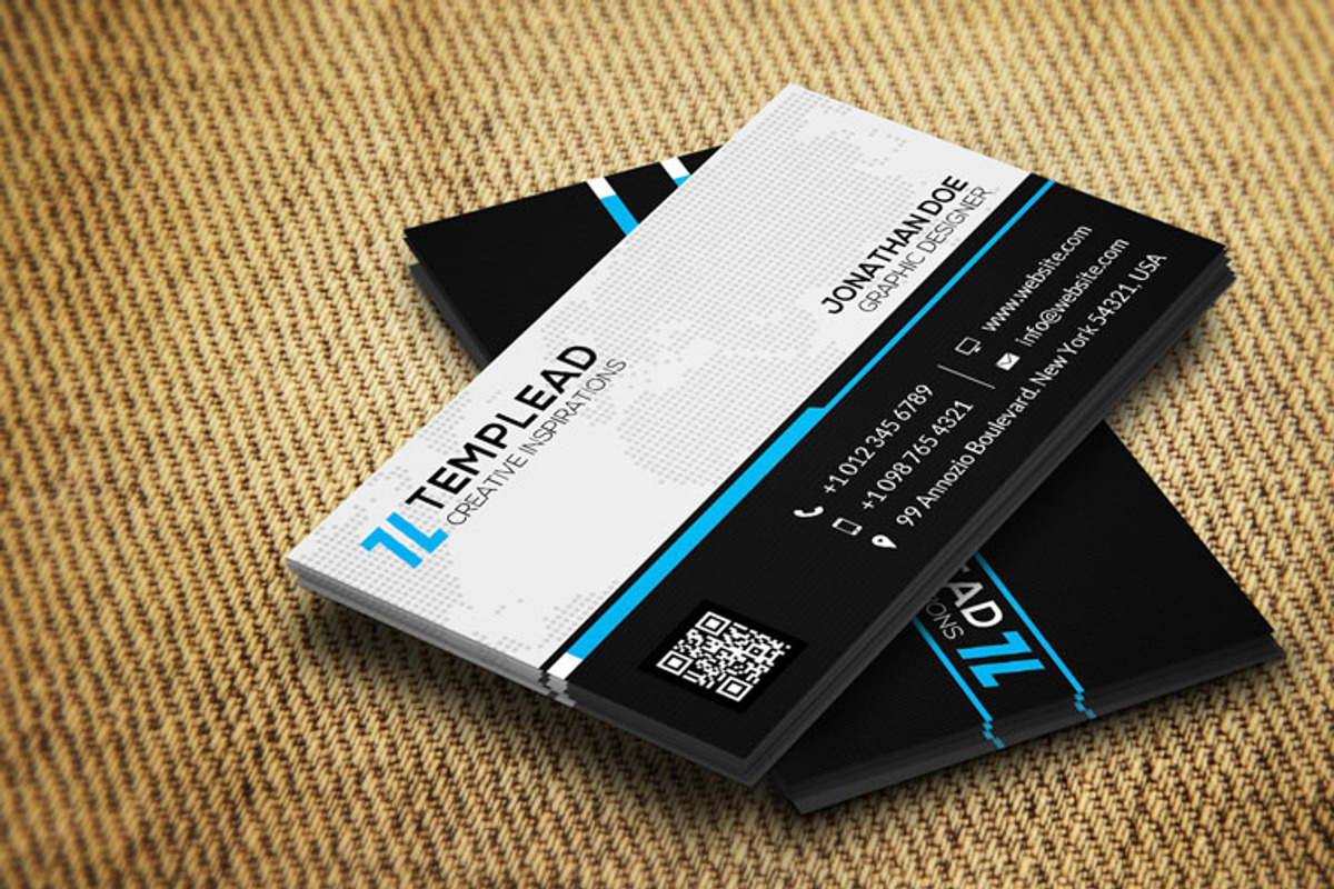 Corporate Business Card CM091, a Business Card Template by annozio (Photo 2 of 4)