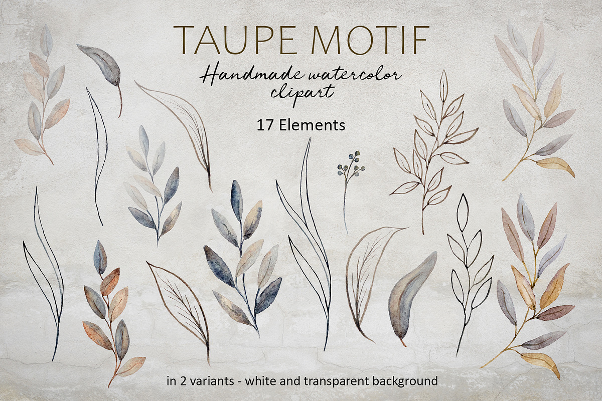 TAUPE MOTIF | patterns & borders, a Pattern Graphic by NGliory (Photo 5 of 5)