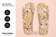 Flip-Flop Shoes Photoshop Mock-Up, a Product Mockup by Rocket & Indigo (Thumbnail 2 of 4)