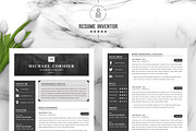 Resume Template, a Resume Template by ResumeInventor (Thumbnail 2 of 6)