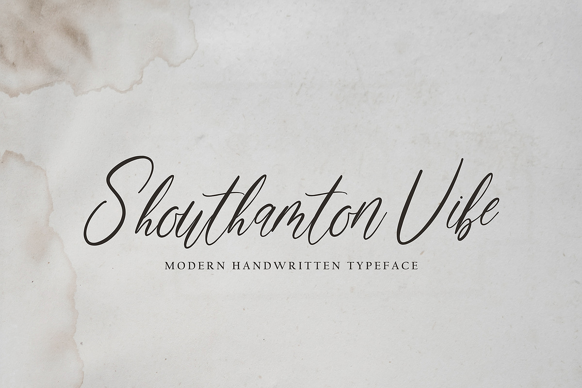 Restoration, a Script Font by pineungtype (Photo 1 of 3)
