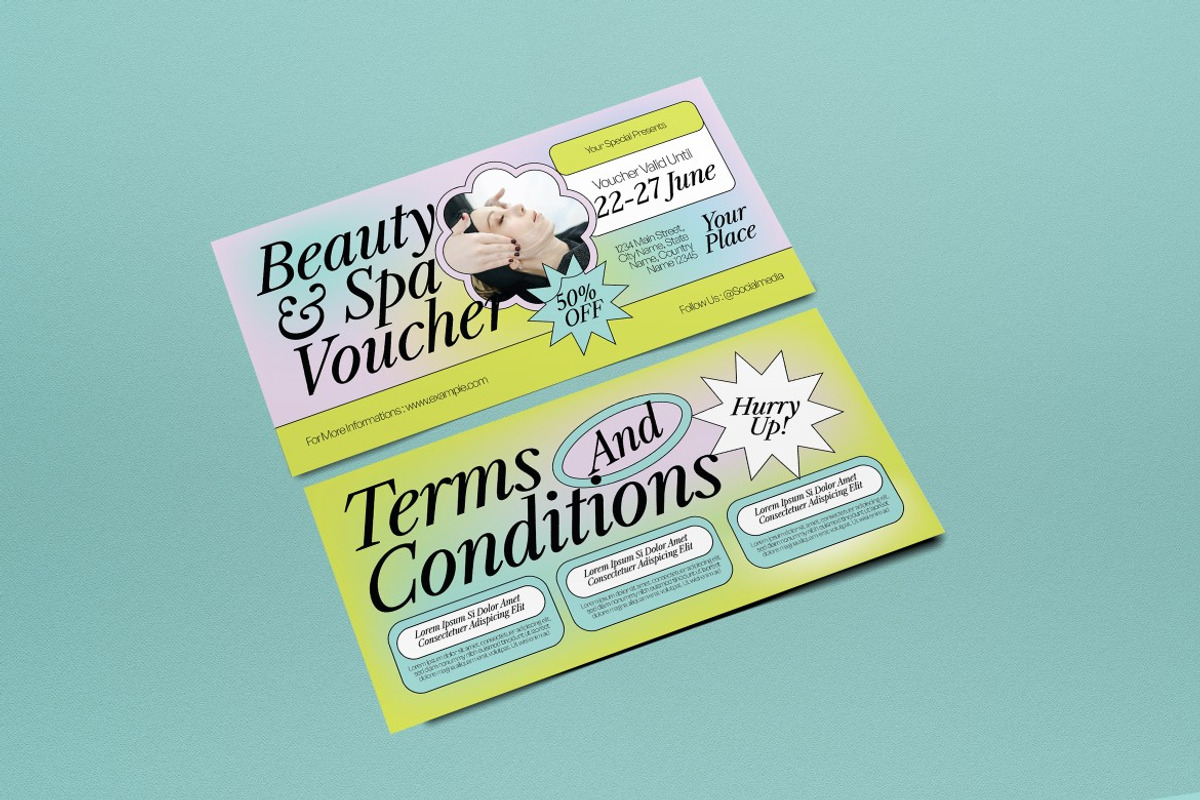 Beauty And Spa Voucher preview 2