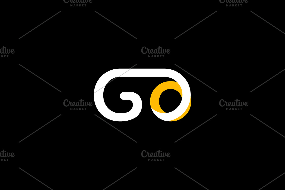 GO logo design. GO letter logo, a Branding & Logo Template by Design Store (Photo 2 of 2)