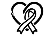 Cancer Awareness Heart Ribbon, an Object Graphic by Gfx_Store (Thumbnail 3 of 16)