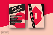 Business Card Templates | Flirty Lip, a Business Card Template by Nova Donna (Thumbnail 1 of 3)