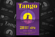 Tango Dance Club Party, a Flyer Template by Tokosatsu (Thumbnail 2 of 4)