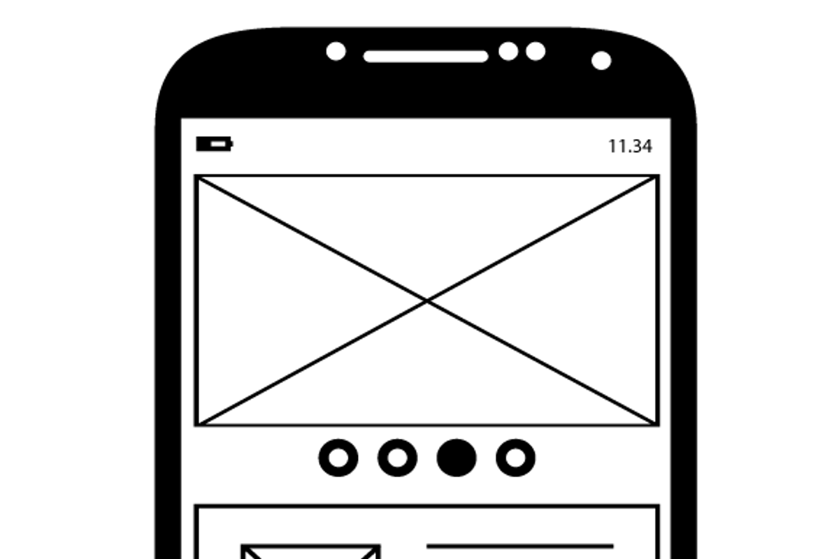 Illustrator Shapes for Wireframing, a Wireframe Template by vladocar (Photo 3 of 4)