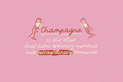 WineChic | Handwriting font | Extras, a Handwritten Font by AnMark (Thumbnail 10 of 10)