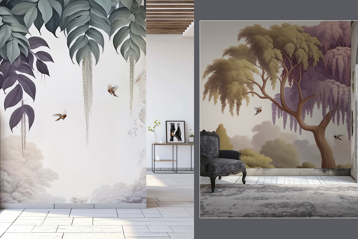 Medieval forest scenery wallpaper, a Wallpaper Graphic by fei long (Photo 6 of 12)