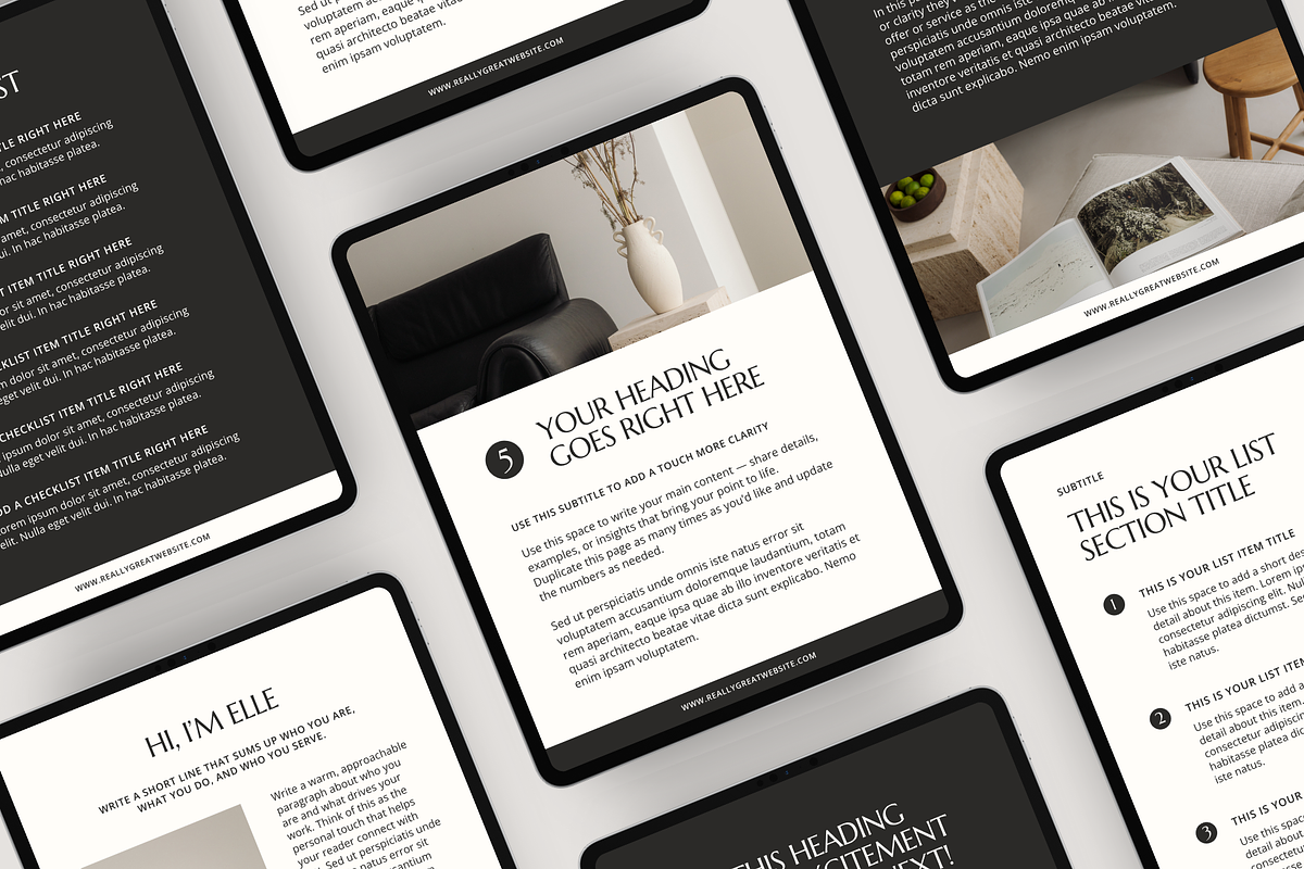 Lead Magnet Template | Canva, a Marketing Template by Rosetta Lane Design (Photo 4 of 8)