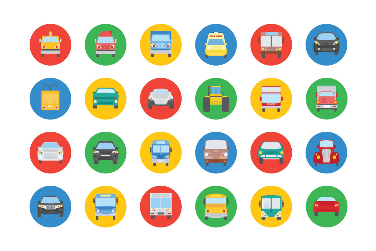 75+ Transport Vector Icons, an Emoji Icon by Creative Stall (Photo 3 of 5)