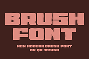 Sport Jecksil Brush, a Handwritten Font by QR Design Studio (Thumbnail 2 of 7)