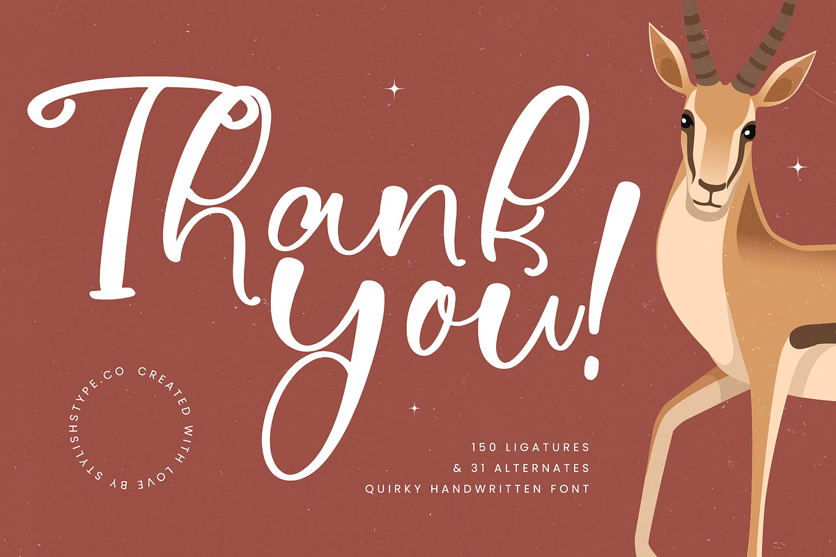 Antelope Clutchy Quirky Handwritten, a Script Font by stylishtype.co (Photo 20 of 20)