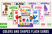 Colors and Shapes Flash Cards, a Stationery Template by Designmela01 (Thumbnail 1 of 5)