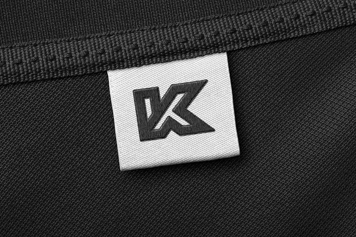 Woven Label Embroidery Logo Mockup, a Product Mockup by PixelVoyager (Photo 1 of 4)