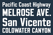 Beachwood - Los Angeles sign font, a Font by Swell Type (Thumbnail 3 of 8)