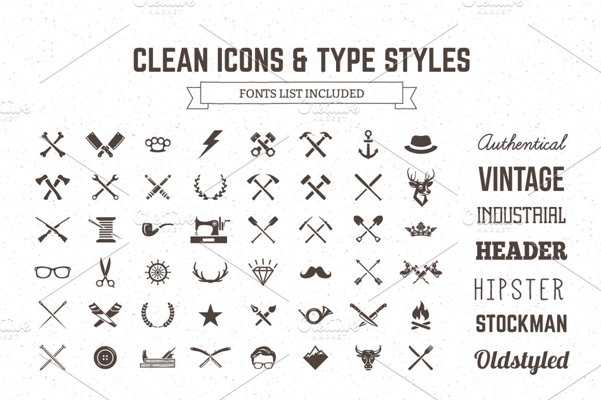 Logo Maker | Retro Emblem Generator, a Branding & Logo Template by Vecster (Photo 7 of 10)