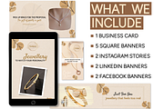 Jewelry Business Marketing Kit, a Social Media Template by Branding by Kellsey (Thumbnail 2 of 5)