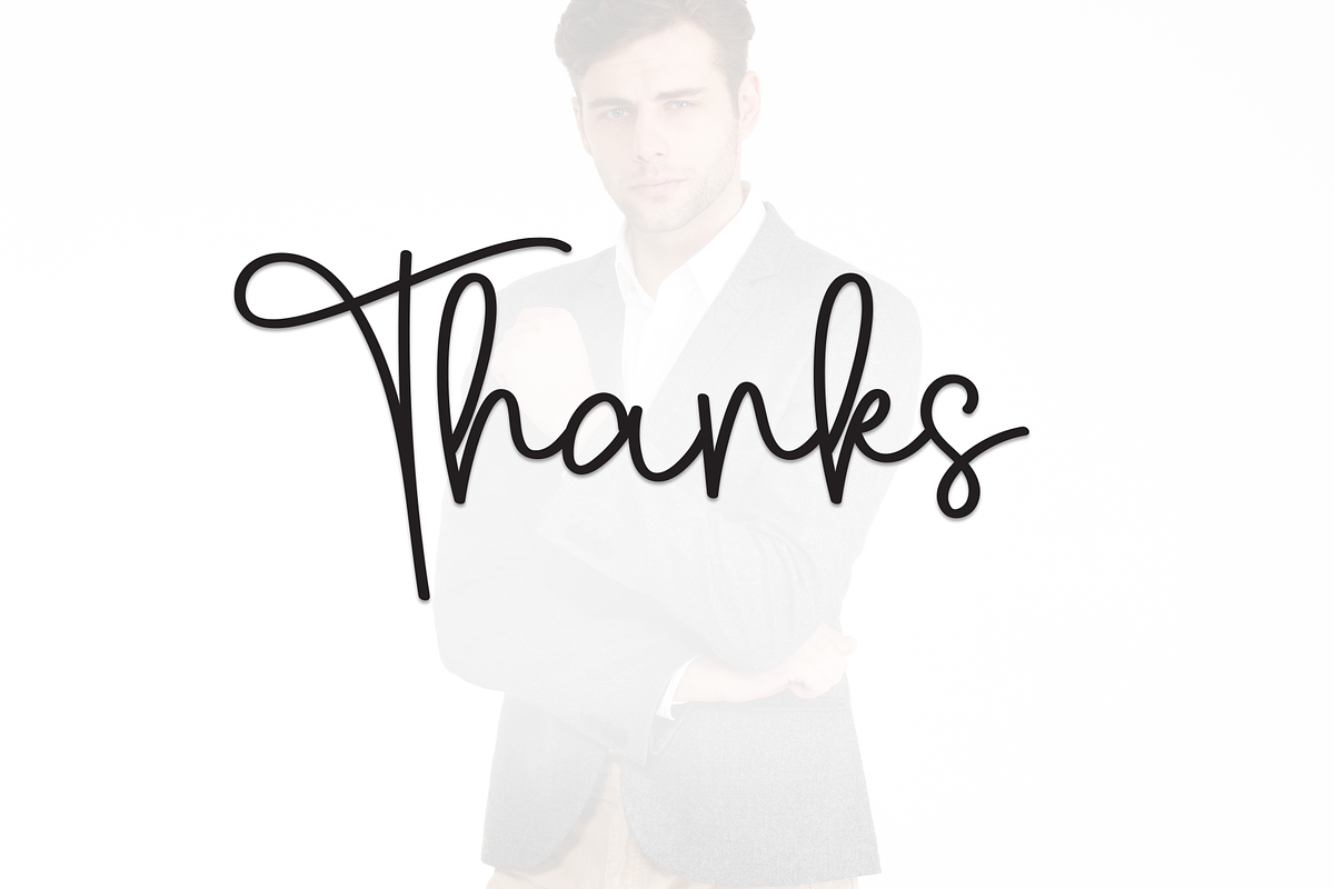 Handsome | Script Font, a Handwritten Font by Scratchones (Photo 9 of 9)