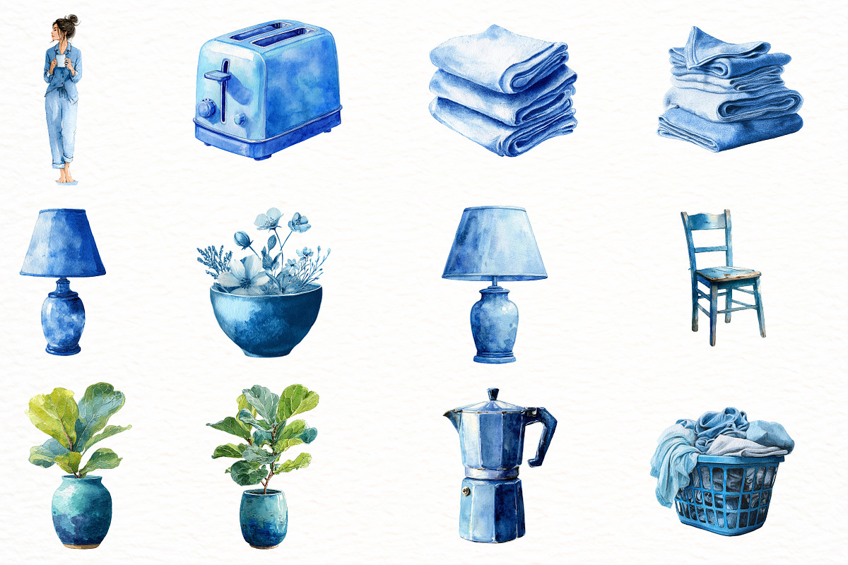 Spring Home Moments Clipart, an Illustration by Designworld (Photo 3 of 5)