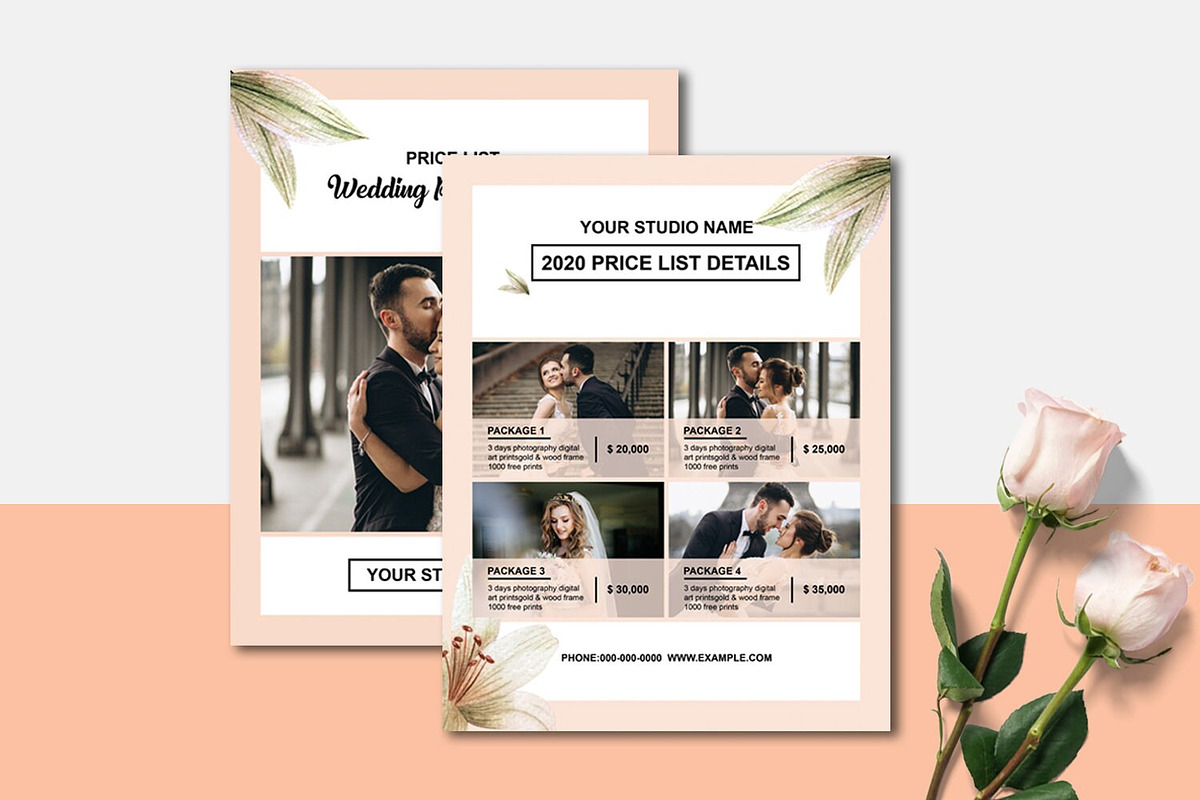 Photography Pricing Guide, a Flyer Template by Template Shop (Photo 2 of 3)