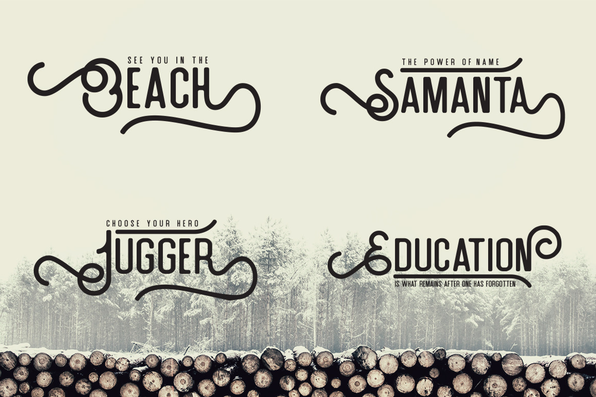 Artefak Typeface preview 4