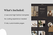 Luxe Squarespace 7.1 Template, a Squarespace Template by Forth and Wild (Thumbnail 3 of 9)