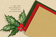 Christmas Floral & Holly Kit, a Decorative Illustration by Southwind Collections (Thumbnail 6 of 7)