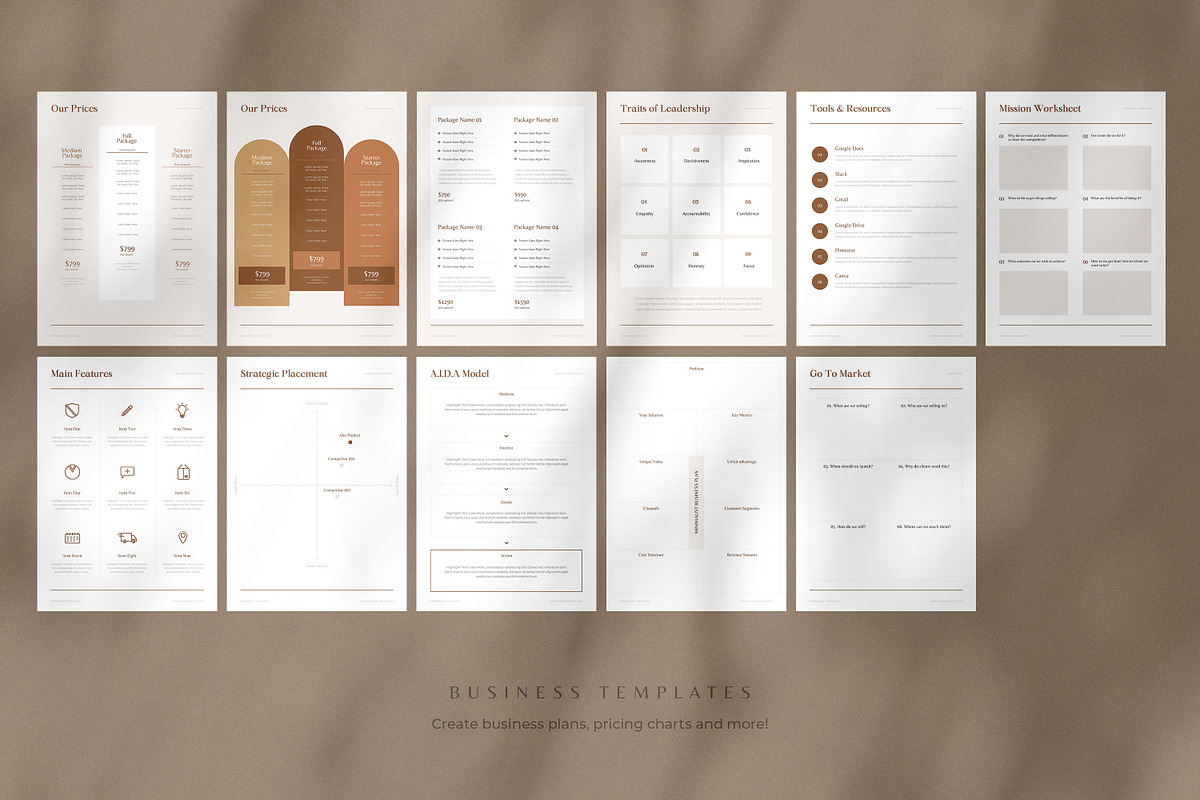 Course Creator Workbook Templates, a Marketing Template by AndrewPixel (Photo 10 of 14)