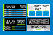 Black Architecture Power Point, a Presentation Template by graphicook (Thumbnail 4 of 4)