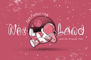 Noe Land Display Font, a Handwritten Font by Tera Asset Garage (Thumbnail 1 of 5)