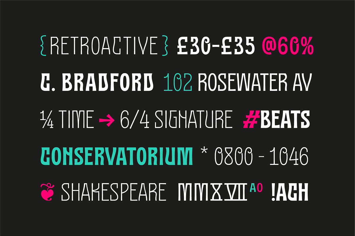 Thorben, a Sans Serif Font by Wondermake (Photo 3 of 8)
