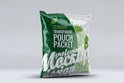 Transparent Pouch Packet Mockup, a Packaging Mockup by Xtrahive (Thumbnail 2 of 2)
