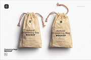 Drawstring Bags Mockup, a Mockup by Custom Scene (Thumbnail 2 of 11)