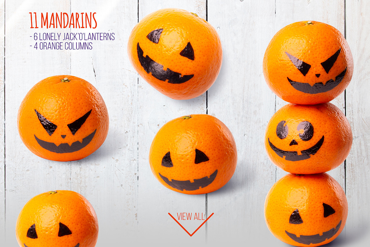 192 isolated Haloween moveable items, a Books & Magazine Mockup by rubinat (Photo 8 of 15)