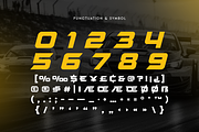 FORECAST - Racing Car Modern Font, a Sans Serif Font by Hamz Studio (Thumbnail 5 of 8)